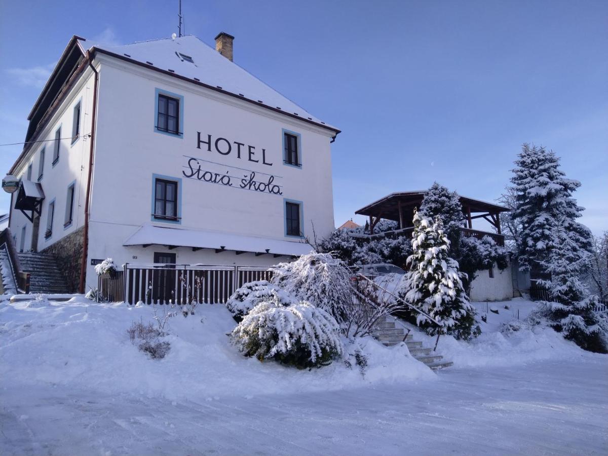 Hotel Stara Skola Na Sumave Hořice na Šumavě Dış mekan fotoğraf